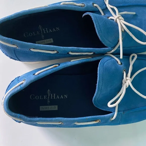 COLE HAAN Suede Boat Men’s Shoes - Picture 6 of 16
